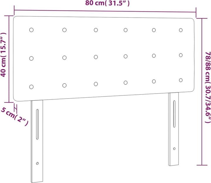 Image du produit VidaXL Jeanette (80 x 5 x 88 cm)