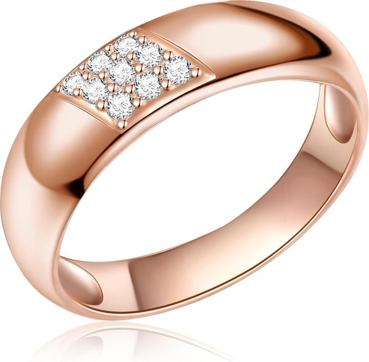 Produktbild Rafaela Donata Damen Sterling Silber Zirkonia roségold - 11406 (56, 925 Silber)