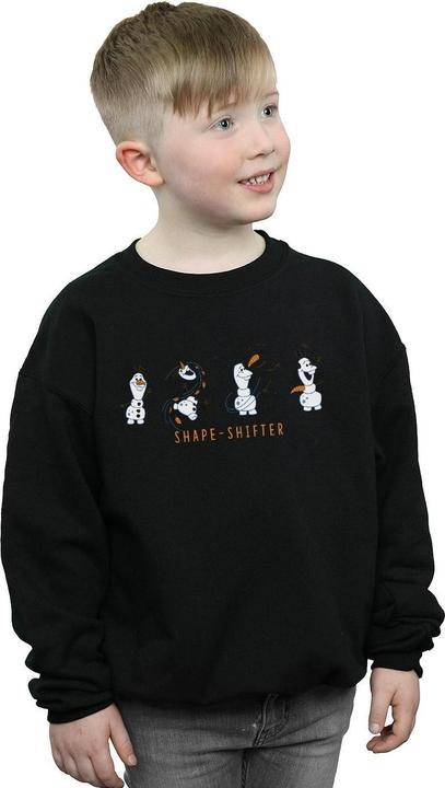 Actual product image Disney Boys Frozen 2 Olaf Shape-Shifter Sweatshirt (128)