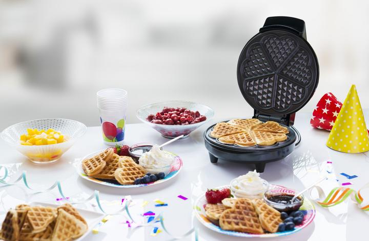 Actual product image Bestron AWM700S Waffle iron 5 waffle(s)