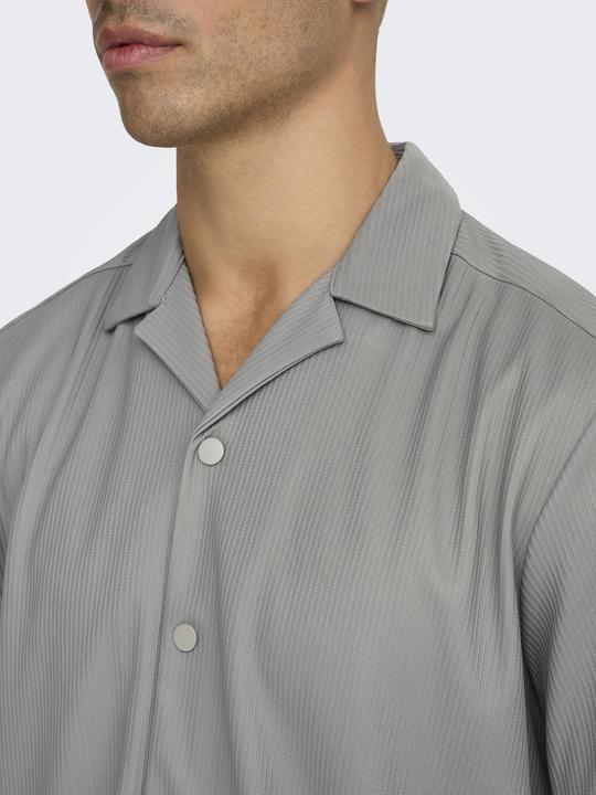 Produktbild Only & Sons Onskari Life Rlx Resort Ss Plizze Shirt (M)