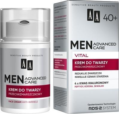 Produktbild Oceanic AA Men Advanced Care Vital 40+ krem do twarzy przeciwzmarszczkowy 50ml (50 ml)