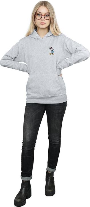 Immagine prodotto Disney Minnie Mouse Kick Chest Felpa con Cappuccio Donna (XXL)