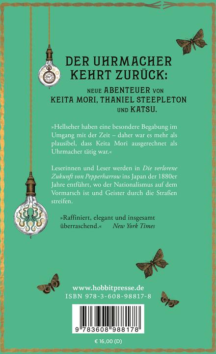 Image du produit Die verlorene Zukunft von Pepperharrow (Allemand, Natasha Pulley, Jochen Schwarzer, 2024)