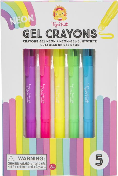 Produktbild Tiger Tribe Gelkrijtjes - Neon - 5 stuks (Mehrfarbig, 5 x)