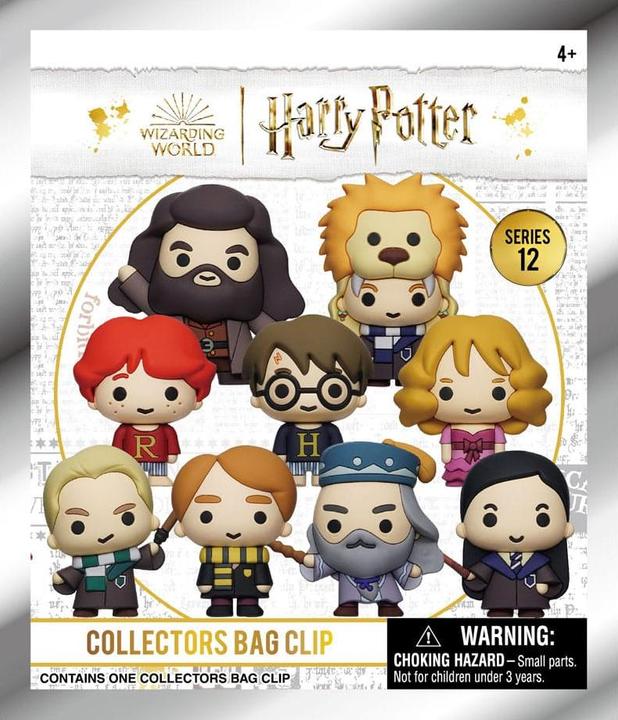 Immagine prodotto Monogram Int. Harry Potter 3D Etichette per borse in PVC Serie 12 Display (24)