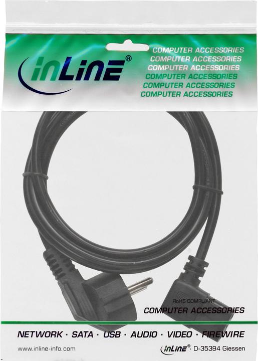 Produktbild InLine Netzkabel (0.50 m)