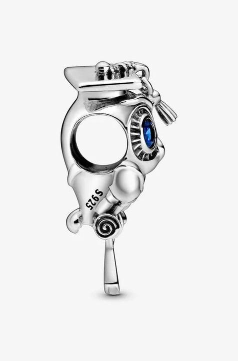 Produktbild Pandora Graduation Owl Charm (Sterling Silber 925, Mit Stein(en))