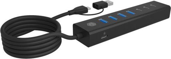Produktbild Icy Box IB-HUB1737-C3 (USB-C, 7 Ports)
