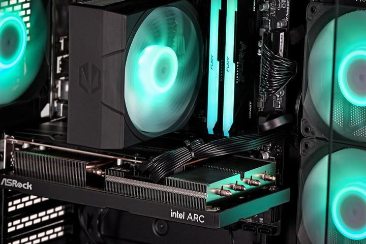 Actual product image Actina Gaming GameOn (Intel Core i5-12400F, 32 GB, 1000 GB, Arc A580)