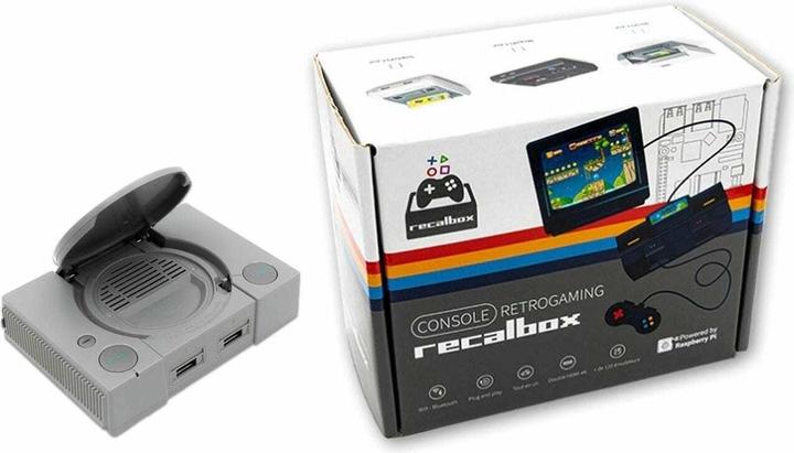 Image du produit HutoPi Kit de jeu Raspberry Pi 4, 4 GB Retrogaming PS1 Set