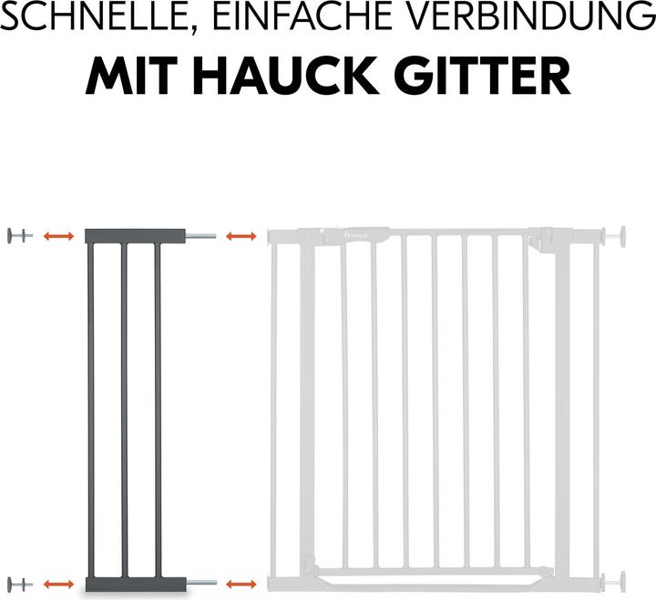 Produktbild Hauck Safety Gate Extension 21 cm Dark Grey (21 cm)
