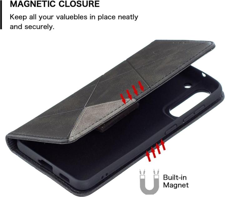Produktbild König Design Hülle Handy Schutz für Samsung Galaxy S21 FE Case Flip Cover Tasche Etui Bumper (Samsung Galaxy S21 FE)