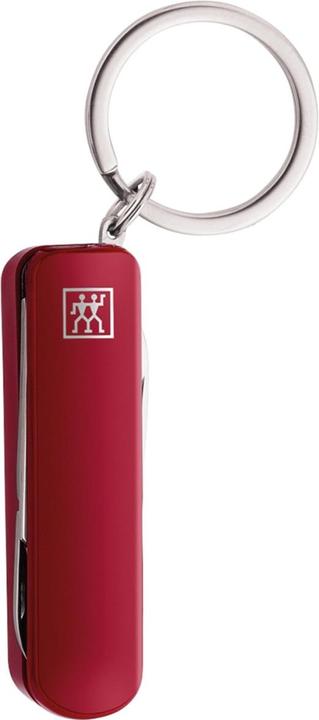 Produktbild Zwilling Multi-Tool m. Schlüsselanhänger, rot, 57 mm