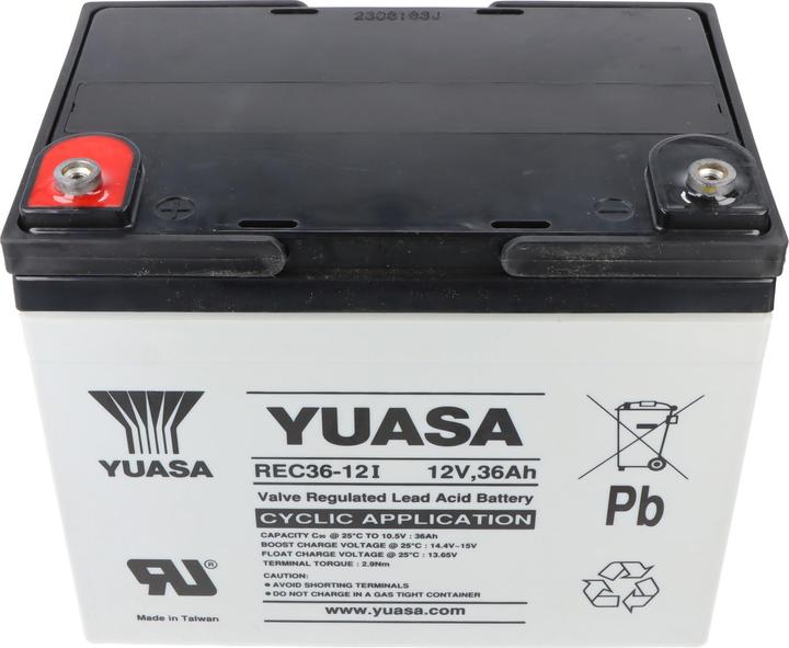 Fiamm FGC23505 Cyclic lead battery with M5 recessed screw terminal 12V, 35000mAh (12 V, 35 Ah)