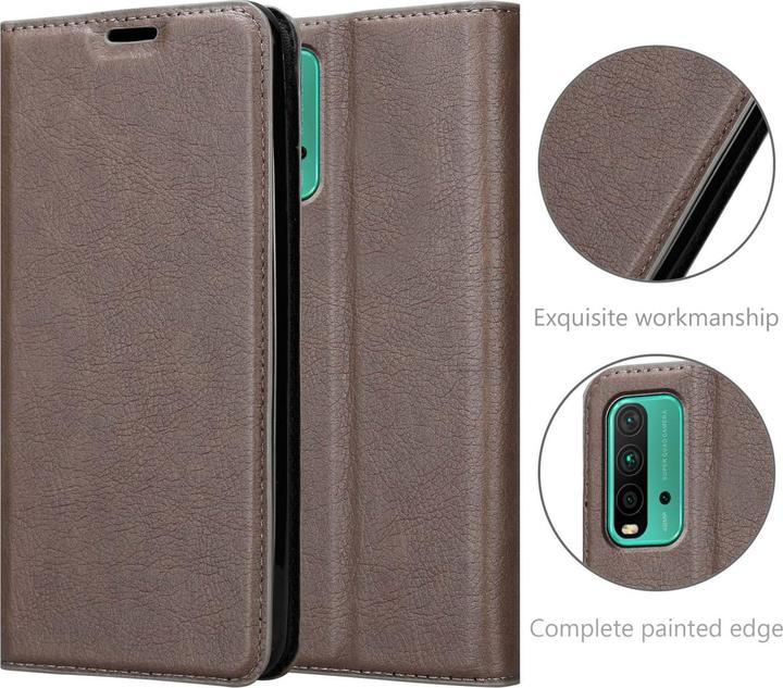 Immagine prodotto Cadorabo Libro Invis. Coperchio magnetico (Xiaomi Redmi 9T, Xiaomi Poco M3)
