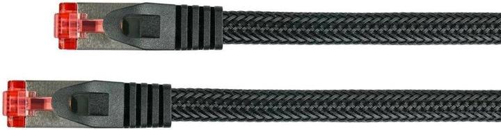 Image du produit Varia SO-37098 - Câble de raccordement Cat.6, S/FTP, 15m, noir (S/FTP, CAT6, 15 m)