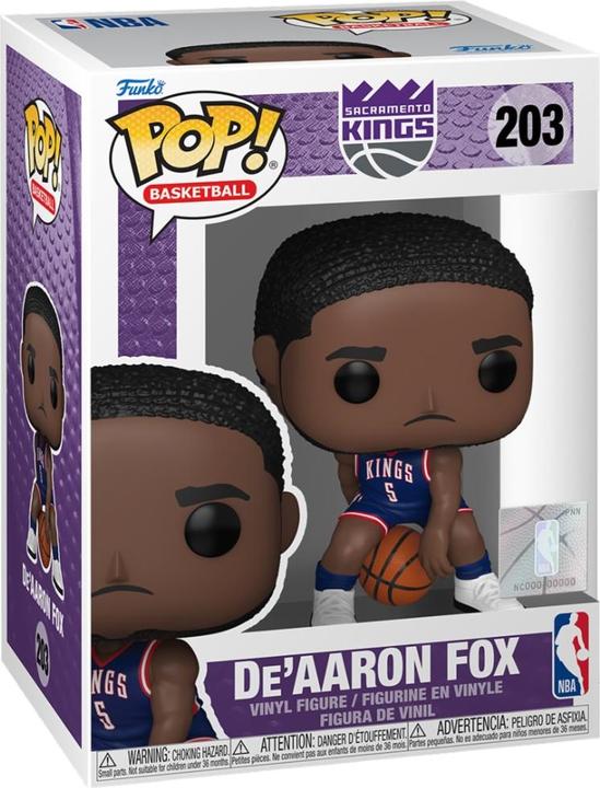 Immagine prodotto Funko NBA Legends POP! figura sportiva in vinile Kings- De'Aaron Fox(CE 24) 9 cm