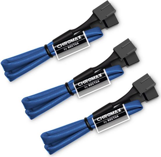 Image du produit Noctua NA-SEC1 chromax.blue Set de câbles d'extension pour ventilateurs