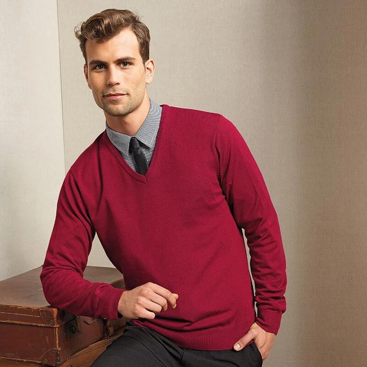 Actual product image Premier Knitted jumper with V-neck (3XL)