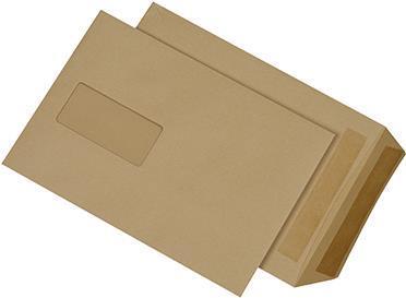 Image du produit Mailmedia Enveloppes d'expédition B5 autocollantes, avec fenêtre (1 x)