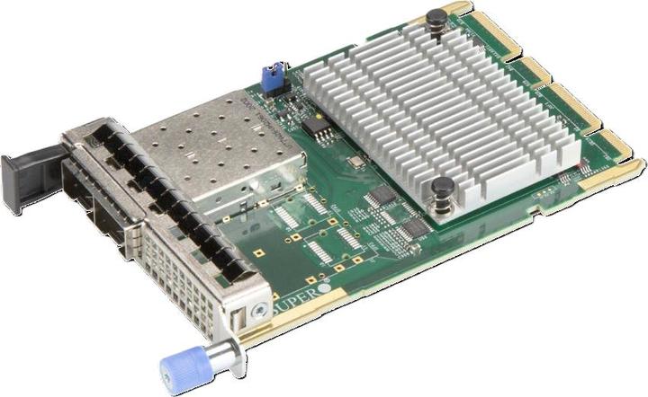 Actual product image Supermicro Add-on Card AOC-ATG-i2SM AIOM 2 Port 10GbE SFP+