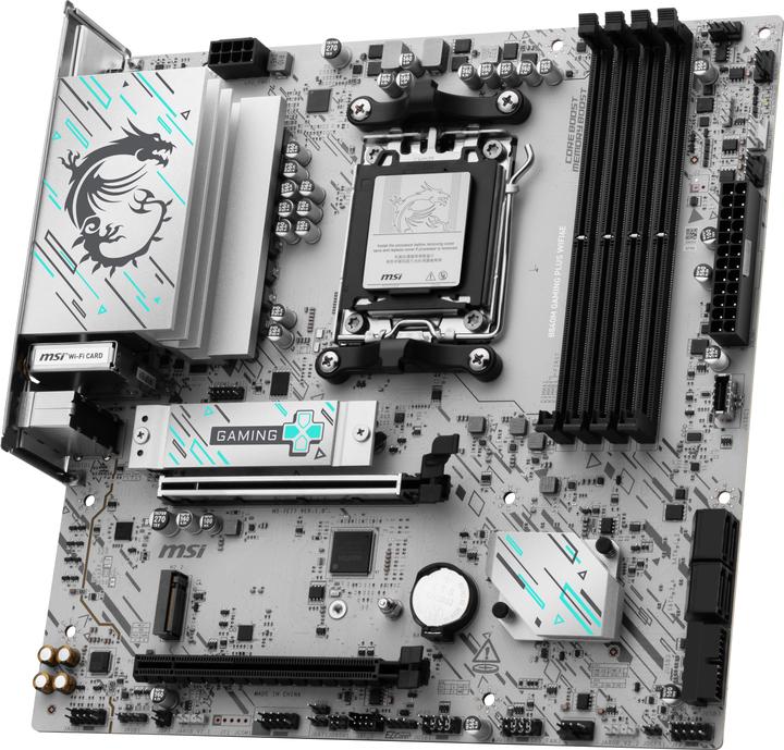 Produktbild MSI B840M Gaming Plus Wifi6E (B840,AM5,mATX,DDR5) (AM5, AMD B840, ATX)