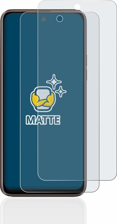 Actual product image BROTECT Anti-glare screen protector matt (2 Piece, HTC U23 Pro)