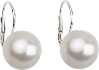 Produktbild Evolution Group Charming dangling earrings with synthetic pearls 71106.1 (Synthetische Steine)