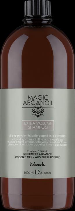 Nook Extra Volumen Shampoo - feines und elektrisches Haar 1000ml (1000 ml, Flüssiges Shampoo)
