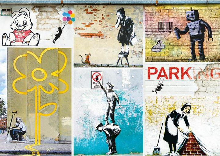 Actual product image Eurographics Banksy Art (1000 pieces)