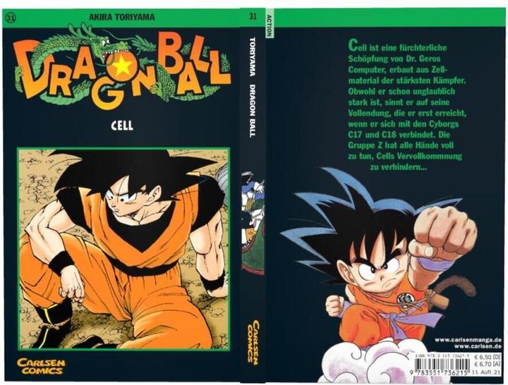 Image du produit Dragon Ball, Band 31 (Allemand, Akira Toriyama, 2001)