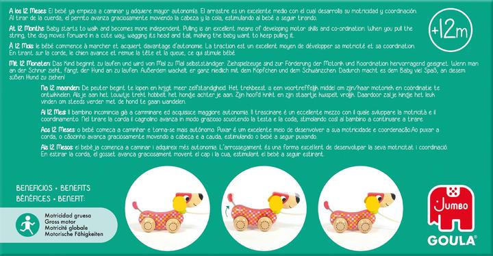 Nährwerte und Zutaten Goula Zieh-Hund