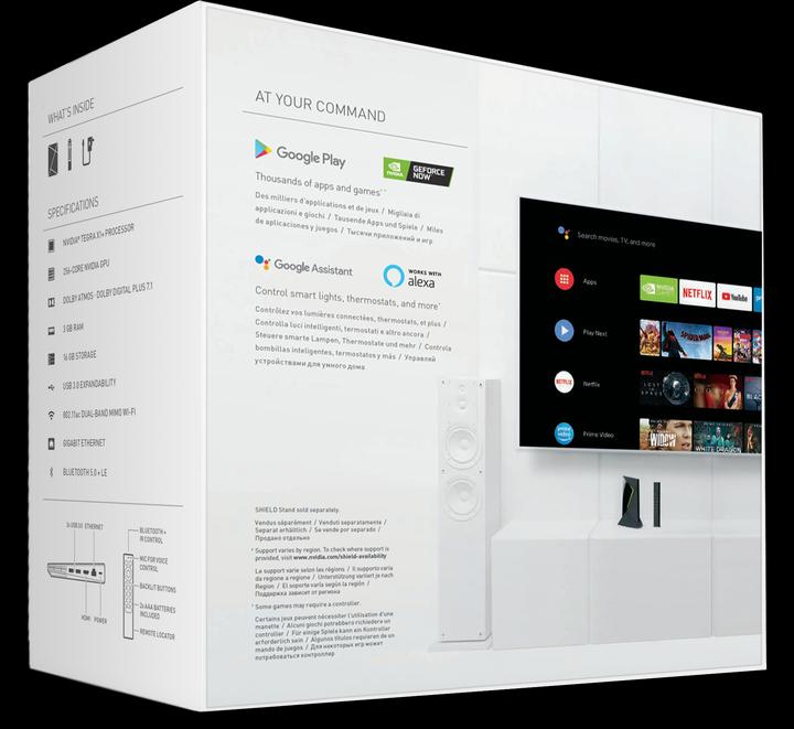 Image du produit NVIDIA Shield TV Pro (16 Go, Android 9.0 (Pie))