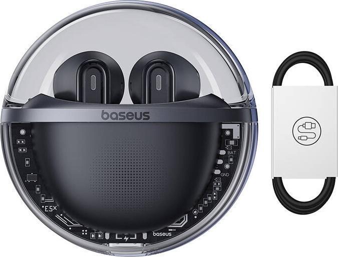 Immagine prodotto Baseus Auricolari TWS Bowie E5x (nero) (25 h, Cablato)