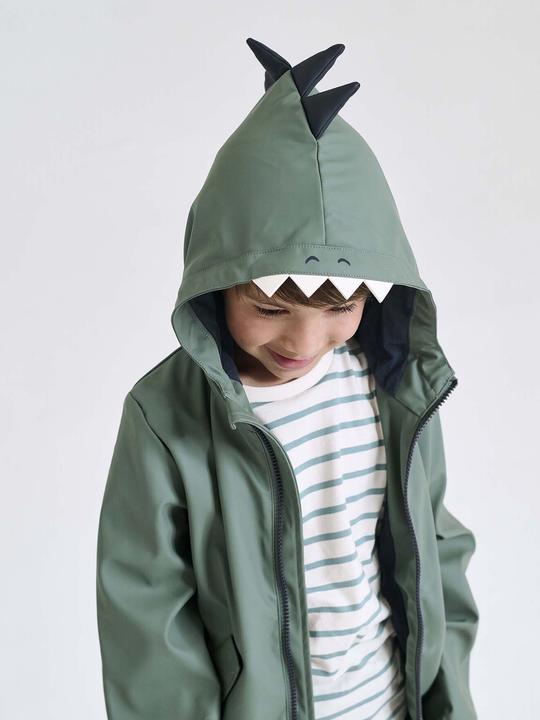 Produktbild Vertbaudet Jungen Windjacke mit Kapuze, Dino (98)