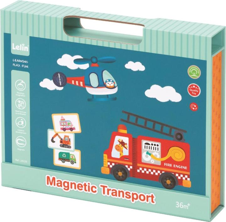 Immagine prodotto Spielba Gioco di calamite Veicoli con modelli