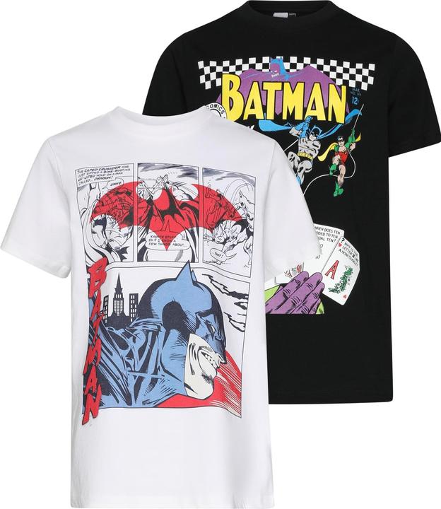 Mister Tee MisterTee T-Shirt 2 Pack - kurzarm - Batman - 184599 (158)