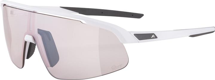 Actual product image ALPINA SPORTS Turbo Pro S Q-Lite (White Matt, Pink)