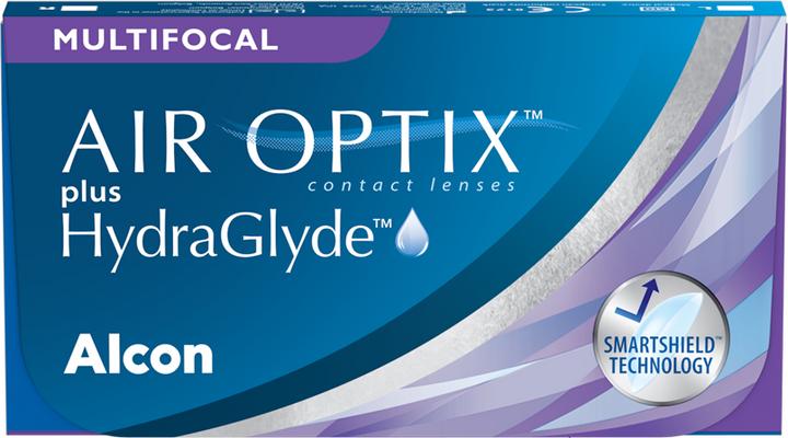 Image du produit Air Optix HydraGlyde MF 6 (6 pièce(s), Lentille mensuelle, Multifocal)