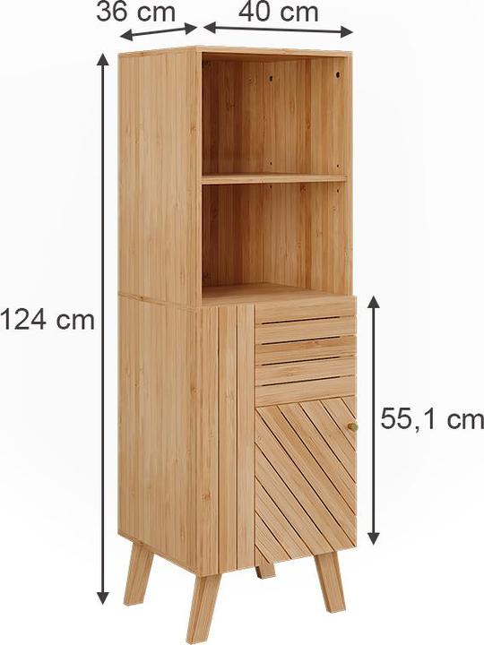 Image du produit Vicco Lucie (40 x 36 x 124 cm)