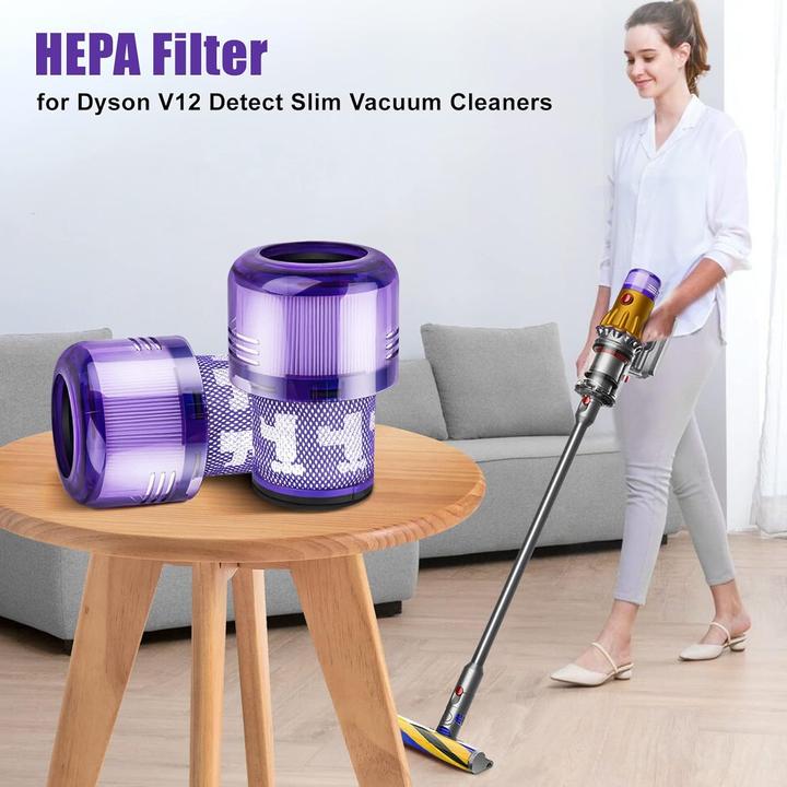Actual product image Chuancheng 4-teiliges HEPA Filter-Set für Dyson V12
