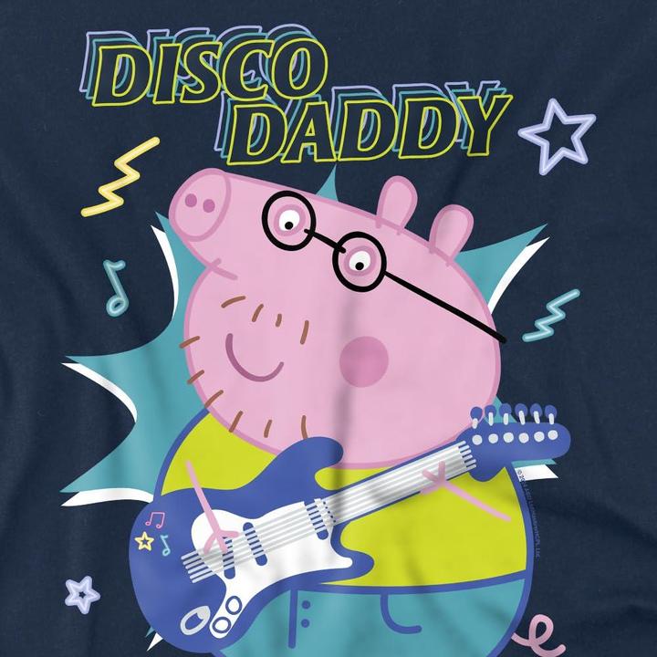 Immagine prodotto Peppa Pig Disco Daddy Maglietta Uomo (L)