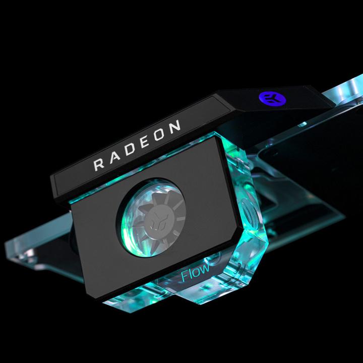 Actual product image EKWB EK Quantum Scalar Flowmeter Top-To-Bottom D-RGB