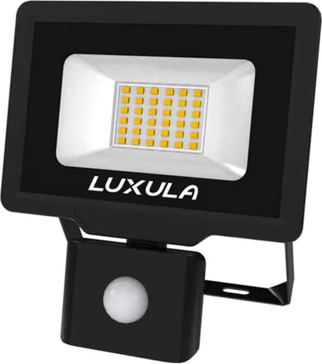 Produktbild Luxula LED-Fluter mit Bewegungsmelder (3000 lm, E27, IP65)