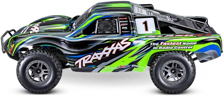 Image du produit Traxxas SLASH 4X4 BL2S VERT 1/10 SHORT-COURSE RTR SANS ACCU/CHARGEUR (RTR Prêt à fonctionner)