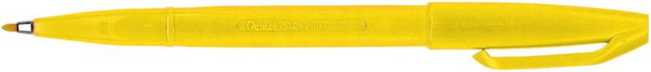 Actual product image Pentel Fibre pen Sign Pen (Yellow, 1.10 x)