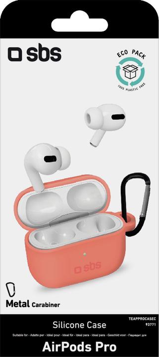 Actual product image SBS Silicone case for Apple Airpods Pro (Headphone sleeve)