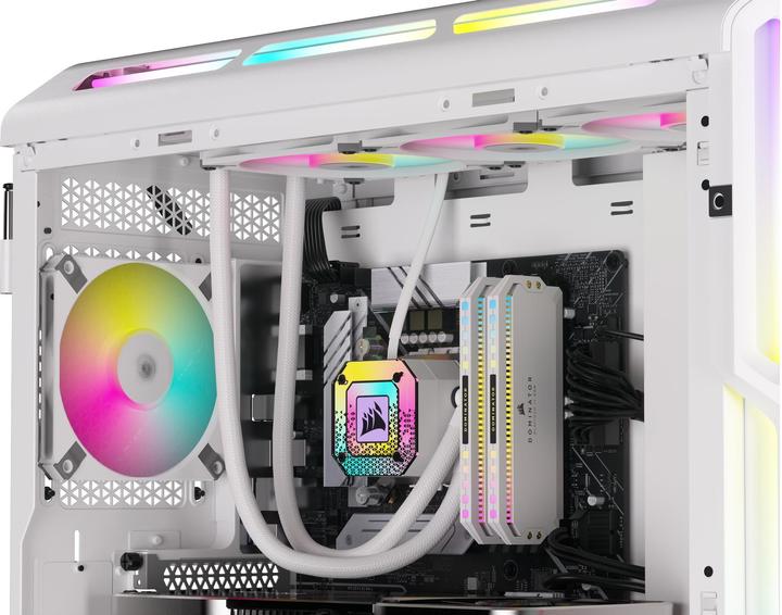 Immagine prodotto Corsair iCUE AF120 RGB Slim wh 120mm CO-9050164-WW (120 mm, 1 x)