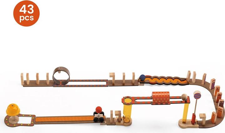 Actual product image Djeco Chain reaction game Zig & Go Junior